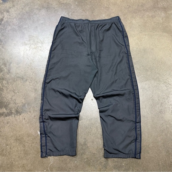 Vintage Starter Lined Warm Up Baggy Windbreaker Zip Leg Retro Track Pants - Picture 4 of 9